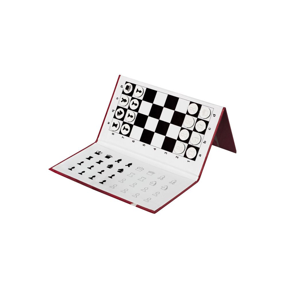 Folding pocket chess set - magnetic