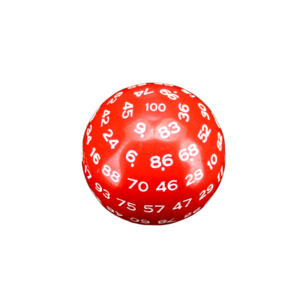 (D100) one-hundred-sided dice