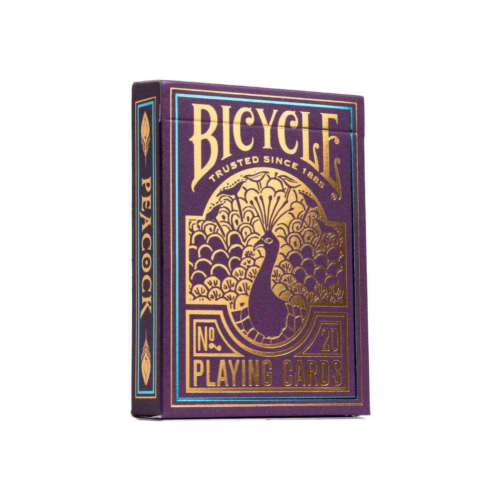 Bicycle Purple Peacock playing cards