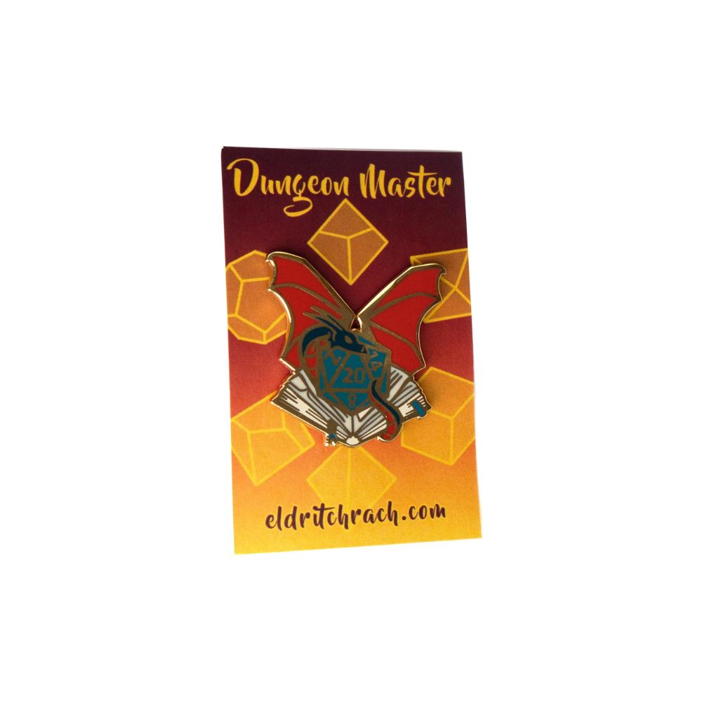 Dungeon Master Dragon - Pin Badge