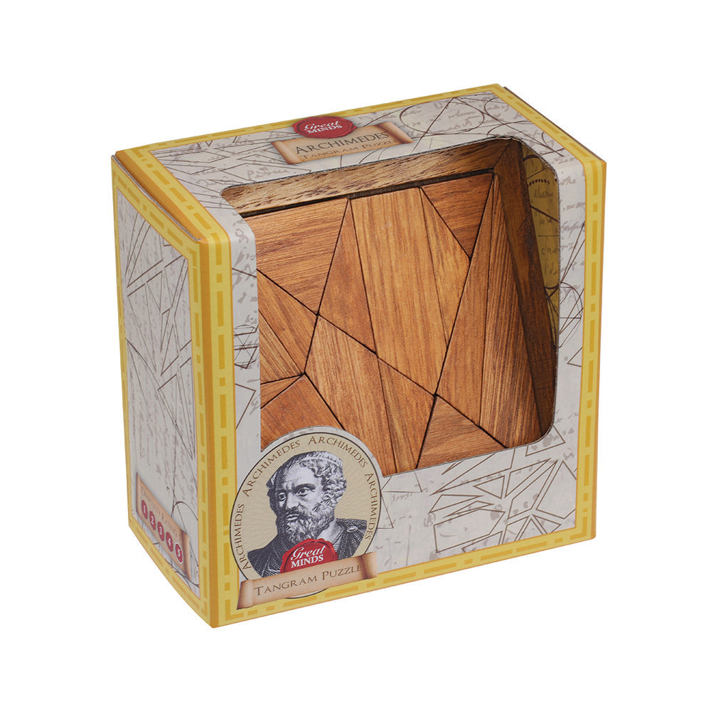 Professor Puzzle: Archimedes' Tangram Puzzle