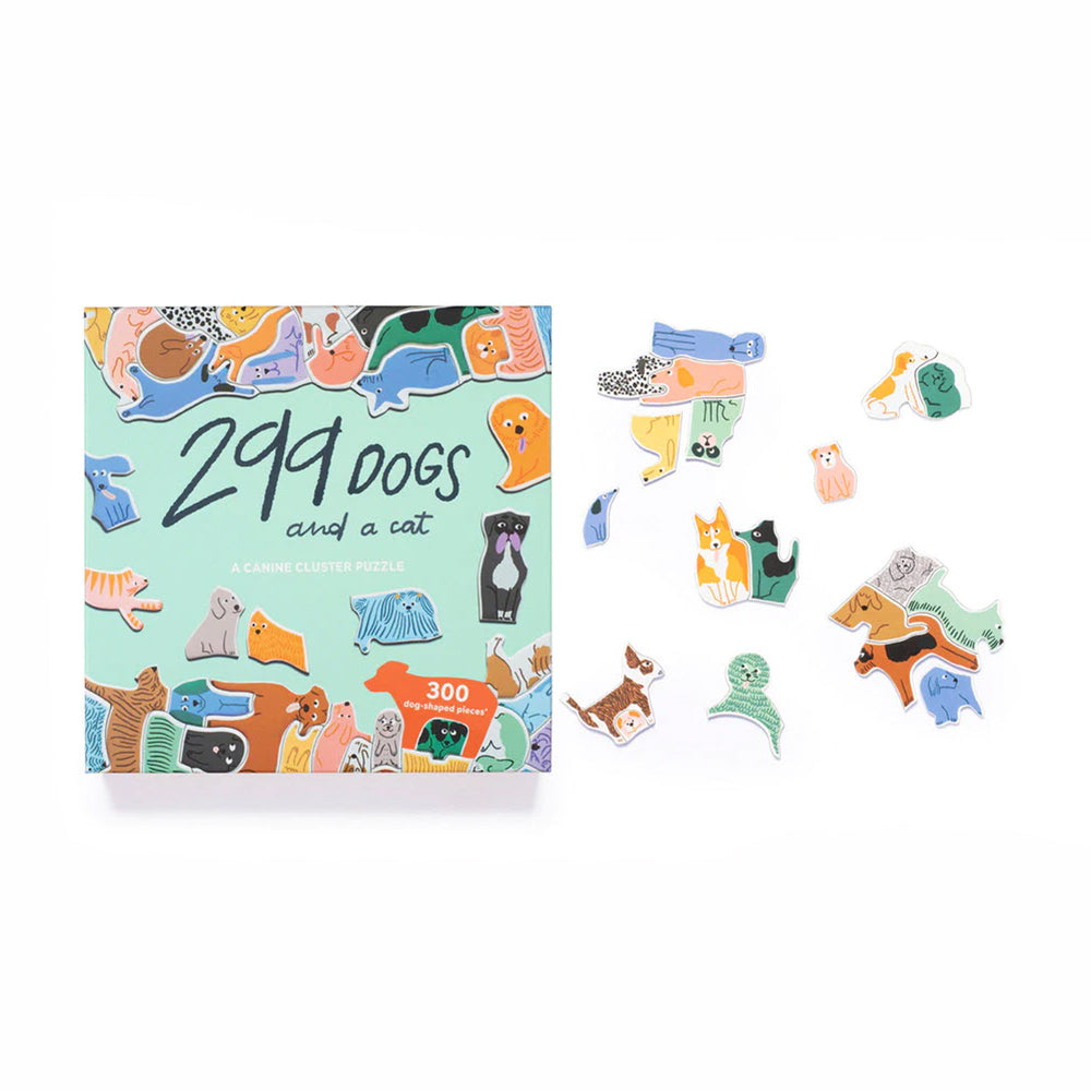 299 Dogs and a Cat jigsaw puzzle