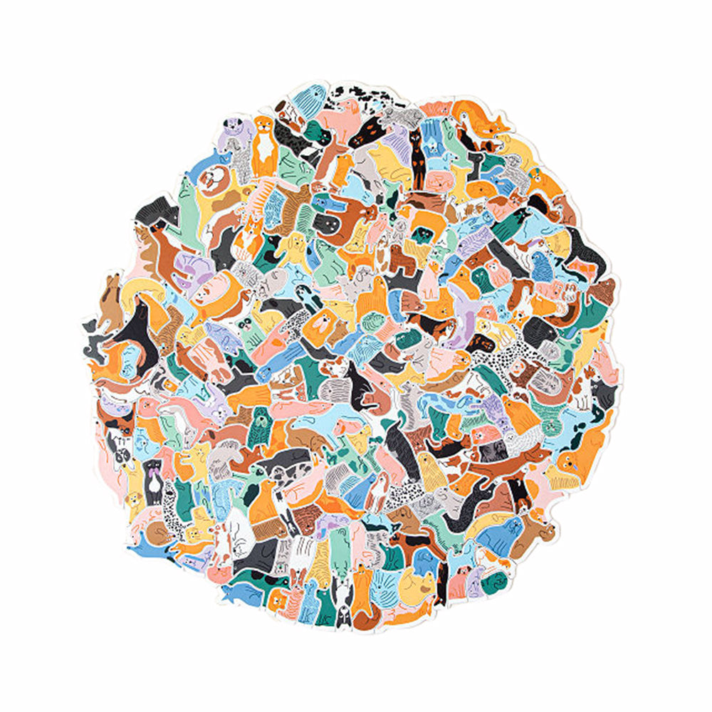 299 Dogs and a Cat jigsaw puzzle