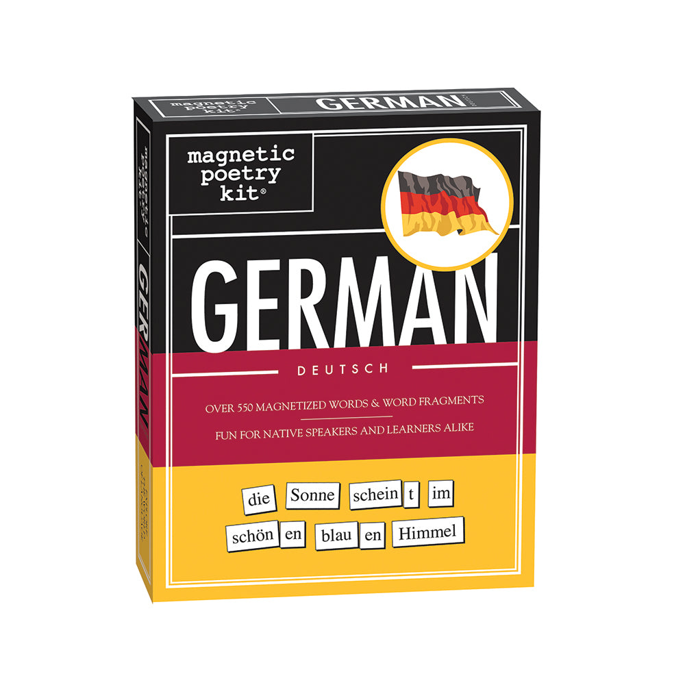 German Magnetic Poetry
