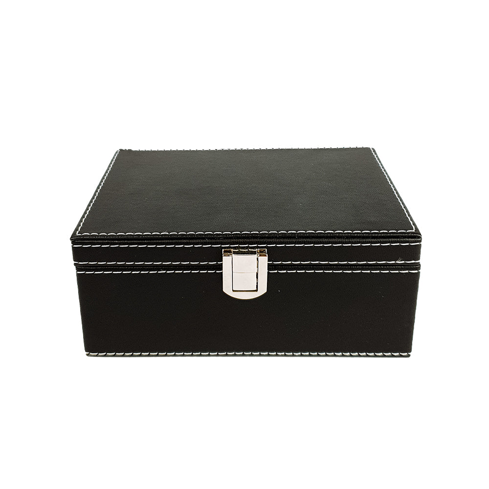 Faux leather travel case mah jong set (acrylic tiles)