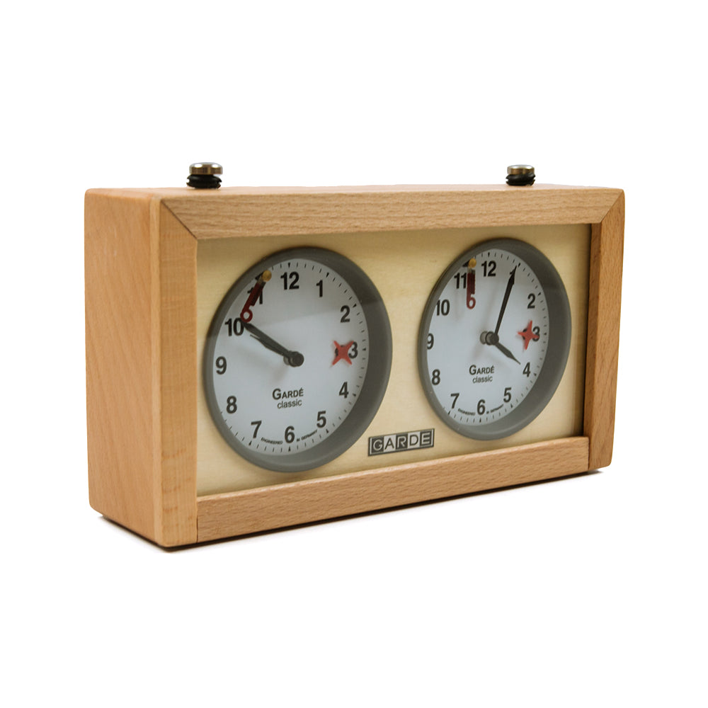 Garde Chess Clock Mechanical Hoyle's of Oxford