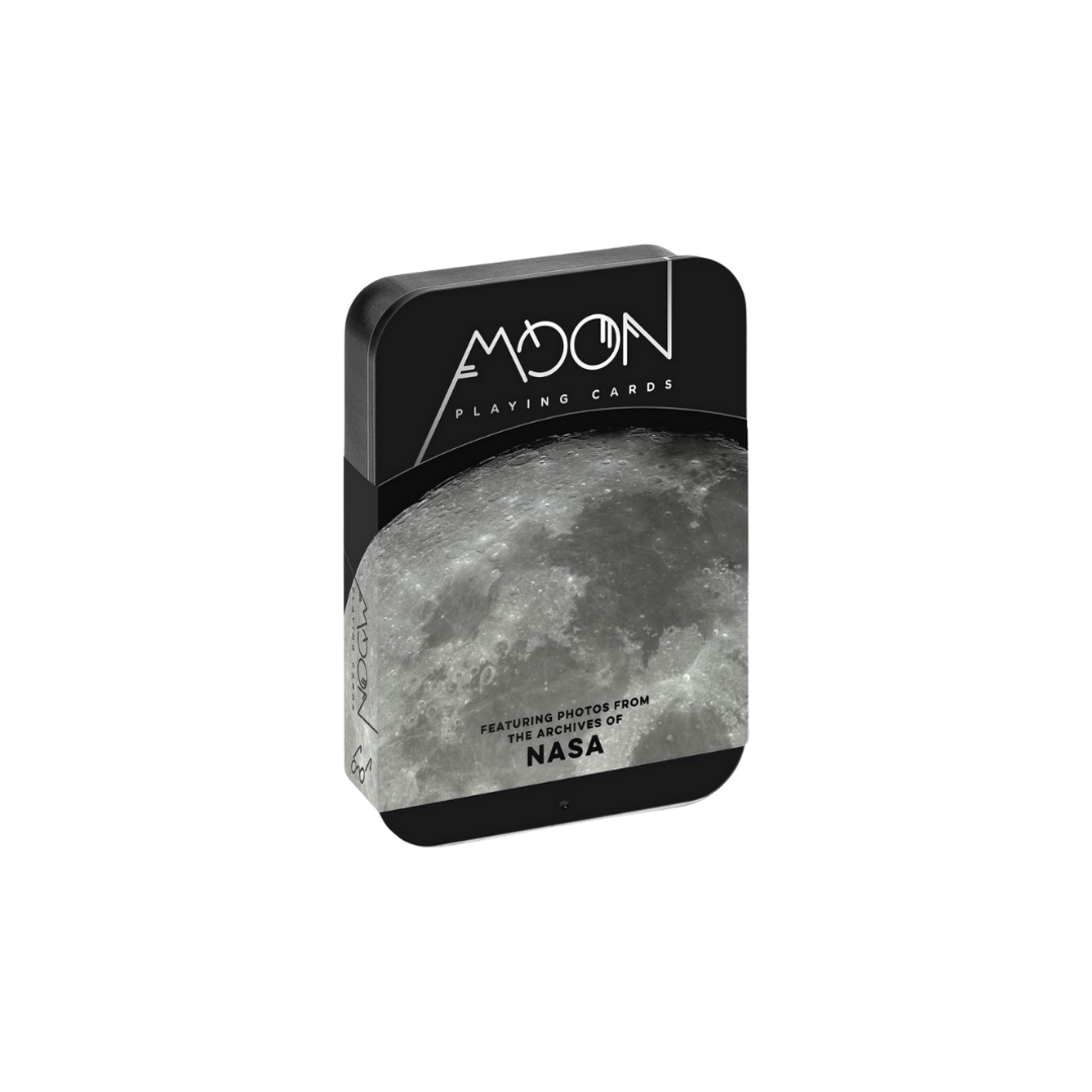 Moon playing cards