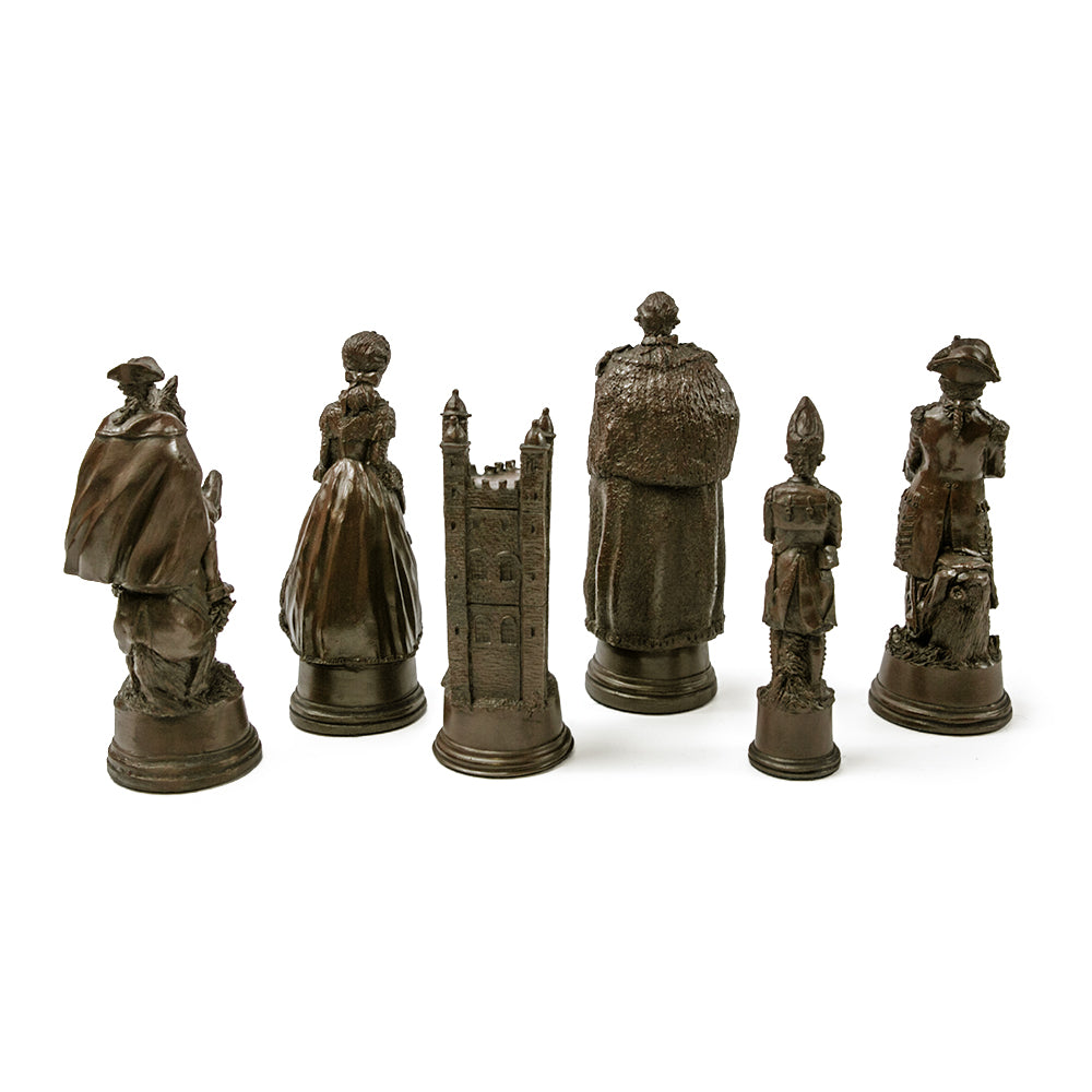 American War of Independence chess pieces