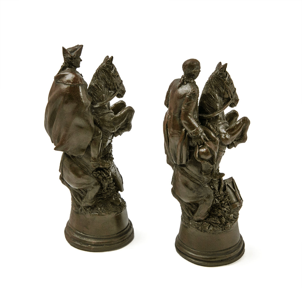 American War of Independence chess pieces