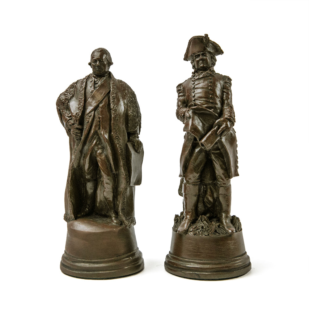 American War of Independence chess pieces