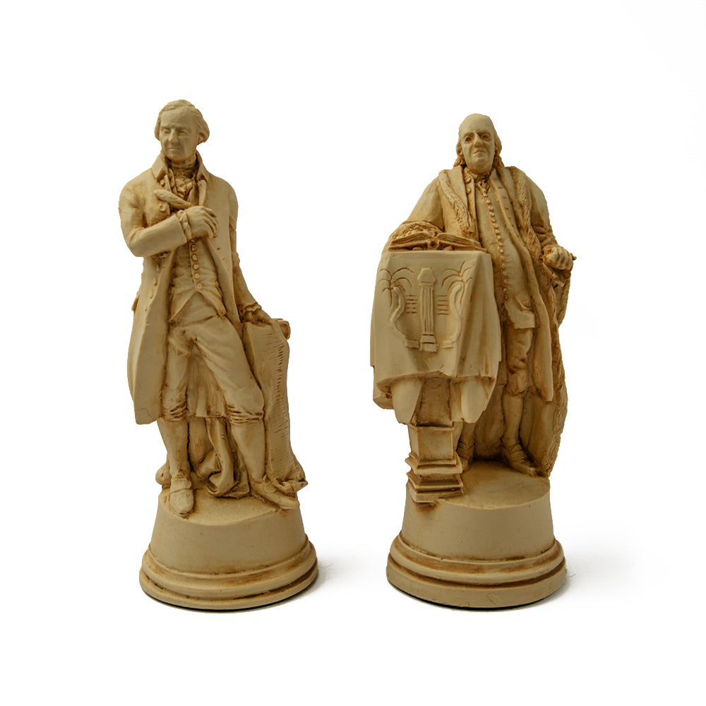 American War of Independence chess pieces