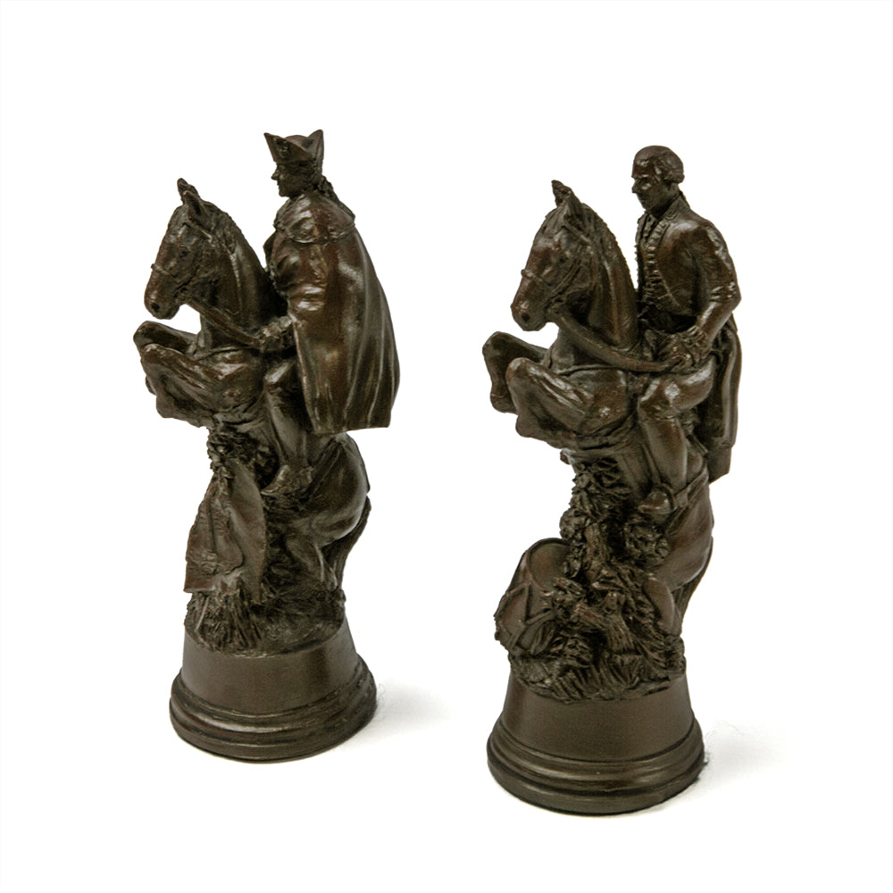 American War of Independence chess pieces