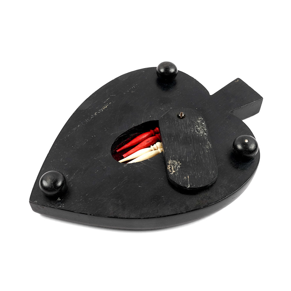 Ace of Spades Cribbage Board - 1898