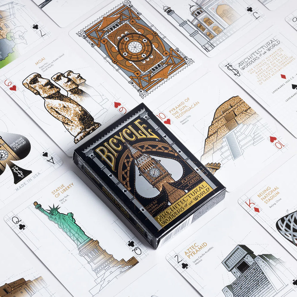 Bicycle Architectural Wonders playing cards