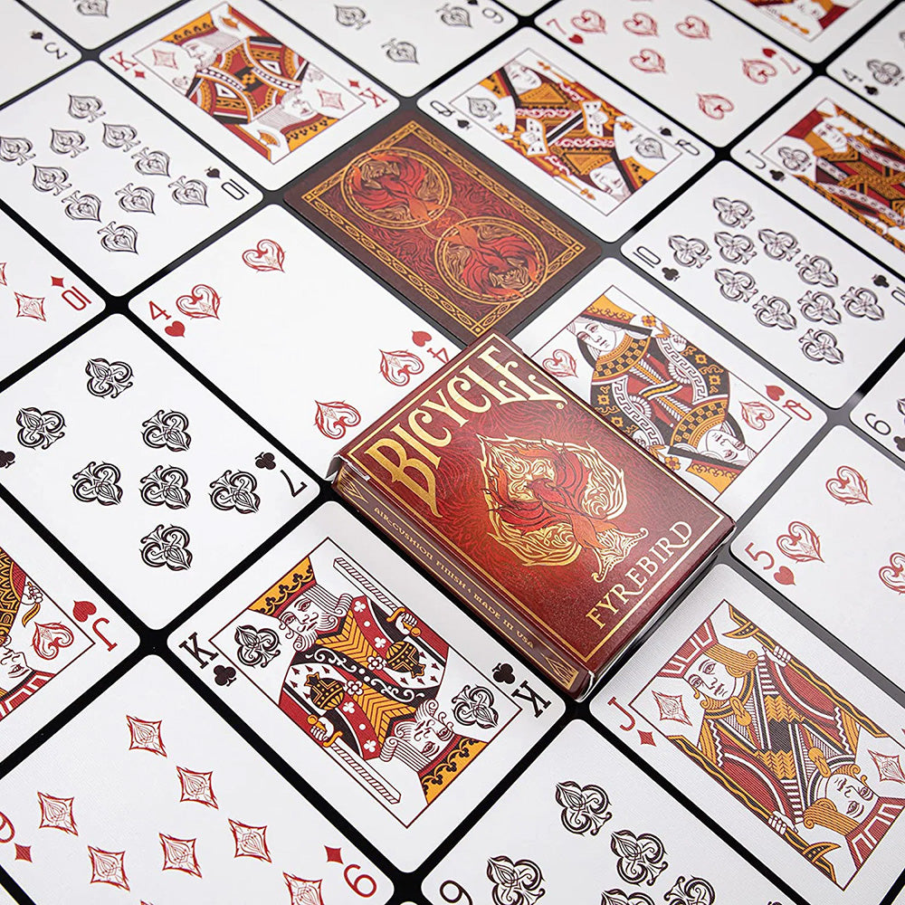 Bicycle Fyrebird playing cards