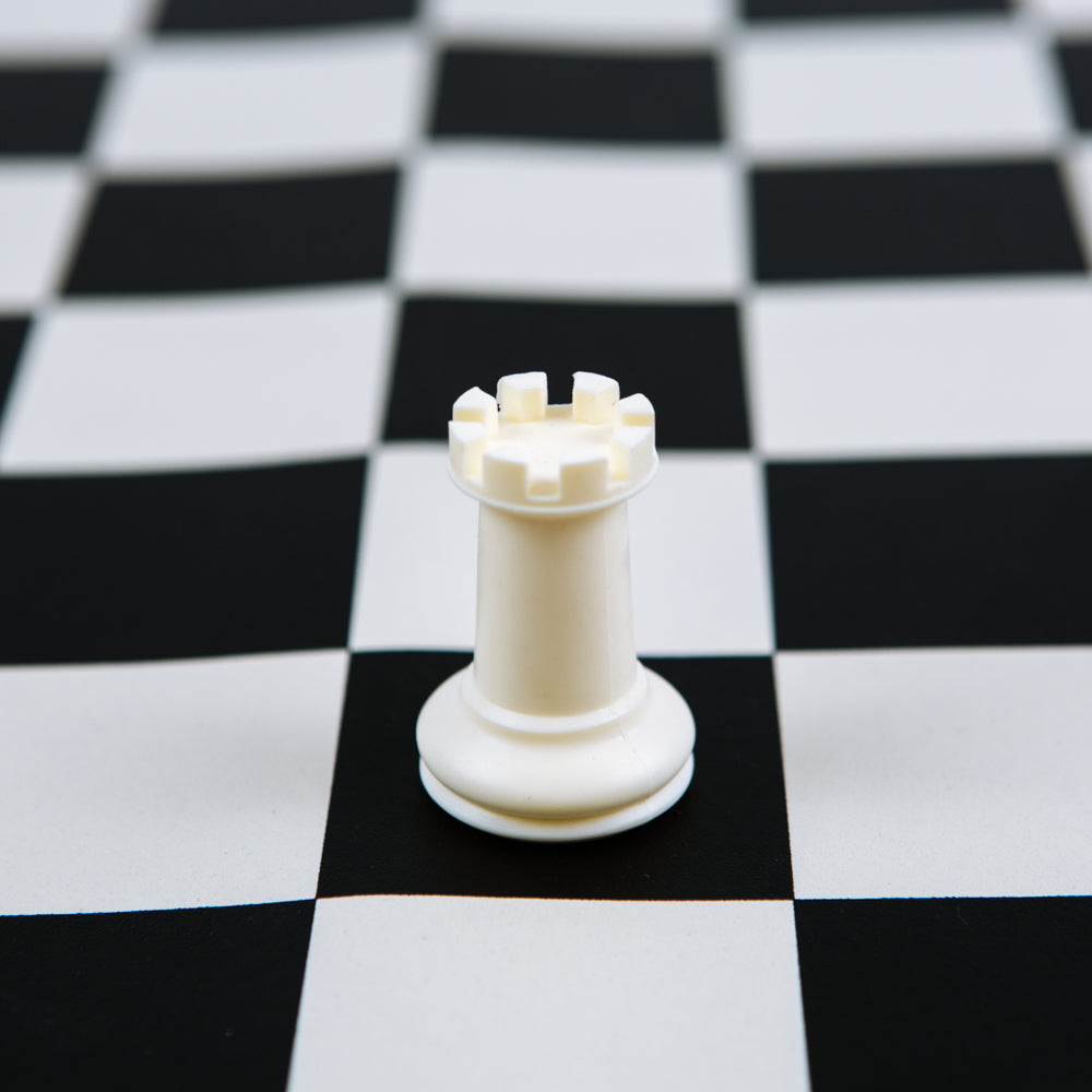 Nuffield chess pieces: Staunton style in weighted plastic