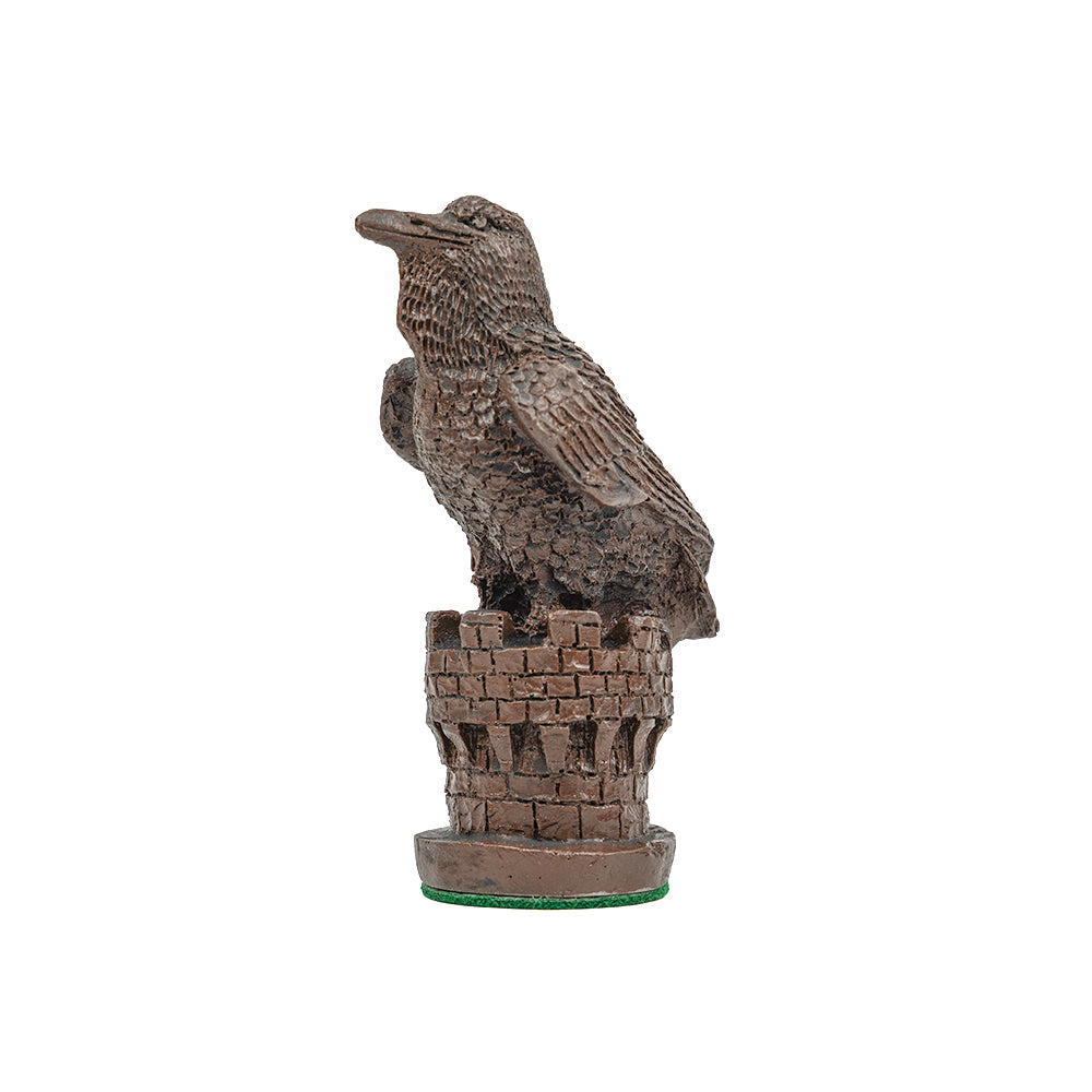 British Birds spare chess piece: raven (rook)