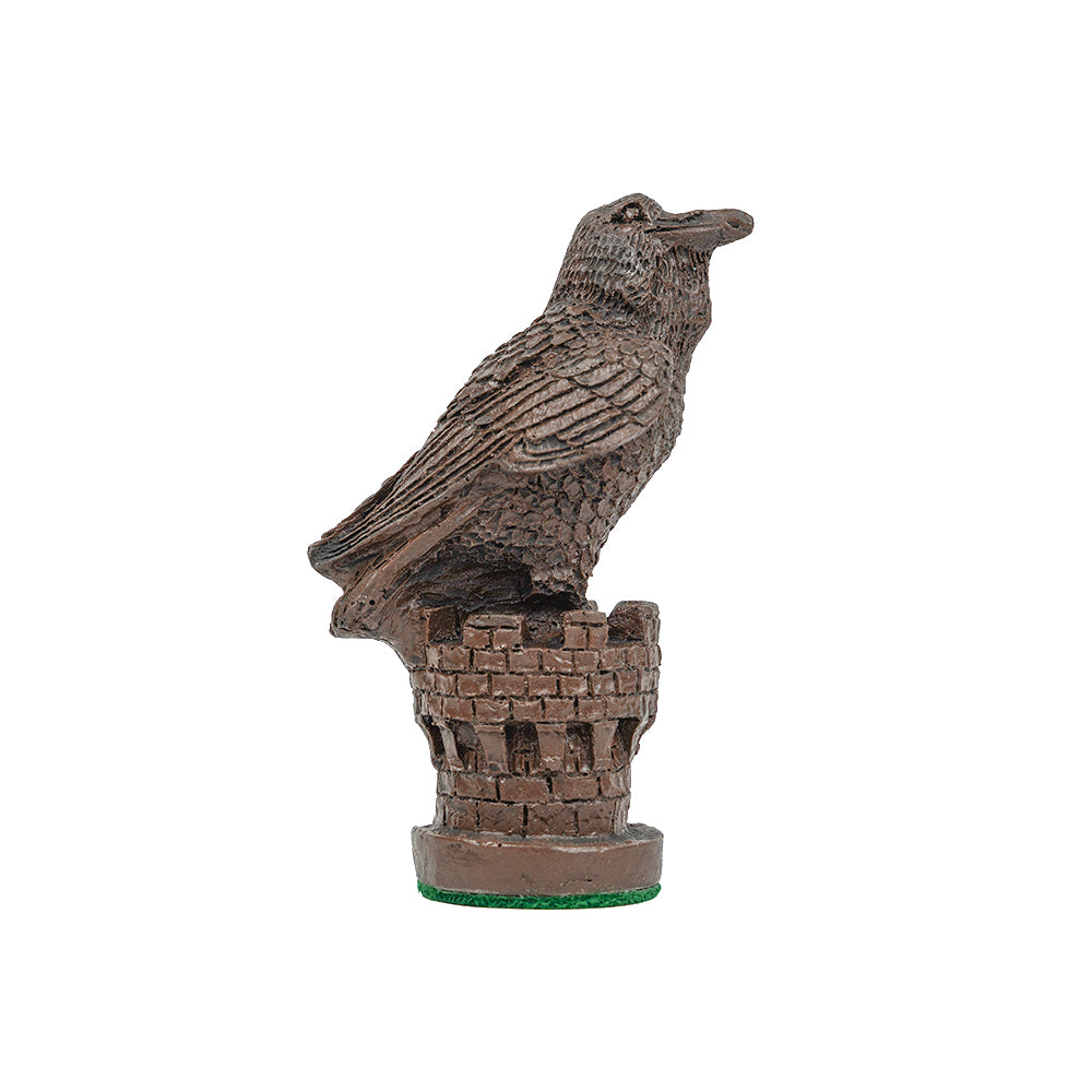 British Birds spare chess piece: raven (rook)