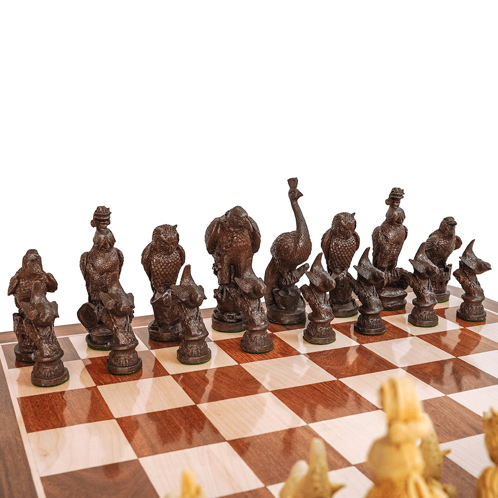 British Birds chess pieces (Blade Runner edition)