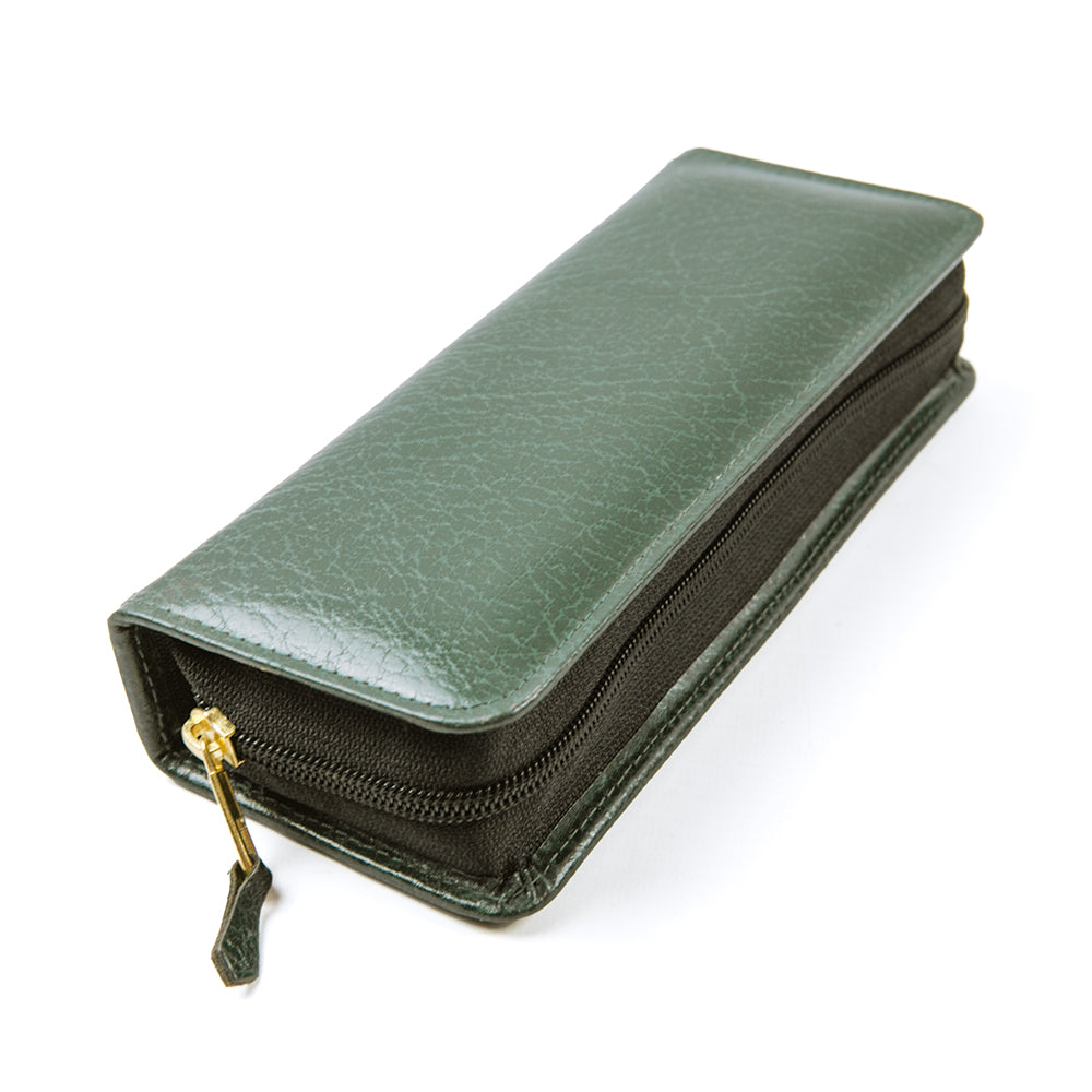 Leather wallet cribbage set
