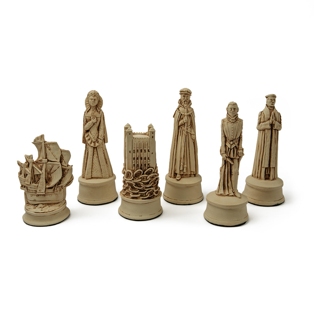 Elizabethan chess pieces