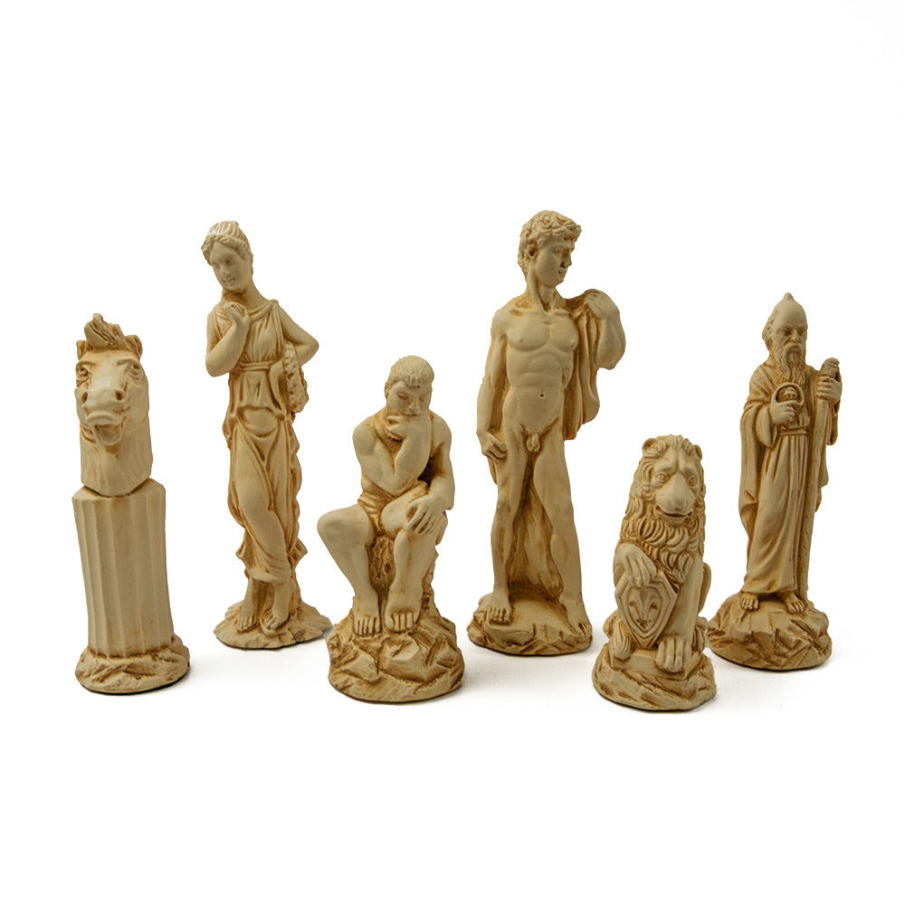 Classical antiquity chess pieces