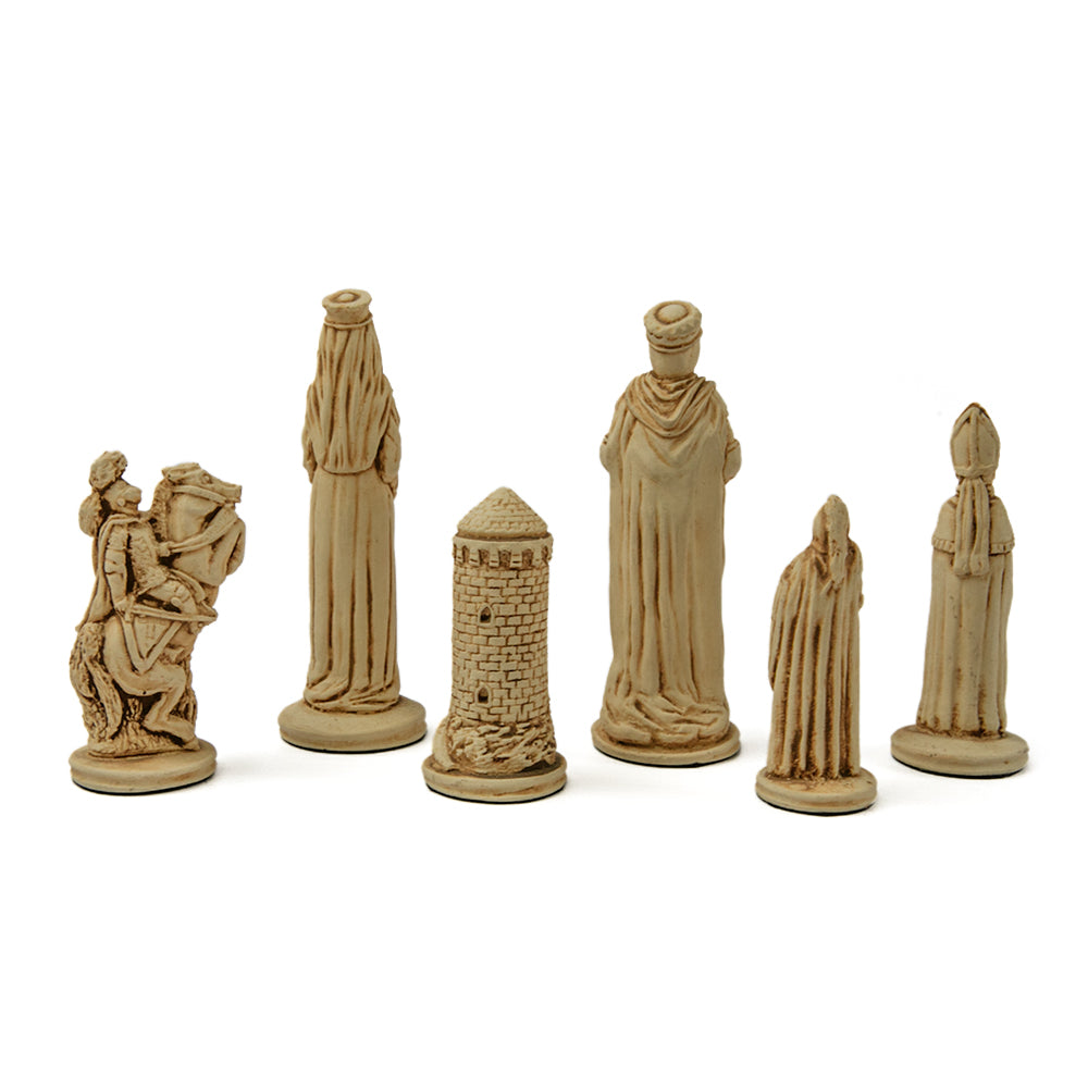 Richard the Lionheart chess pieces