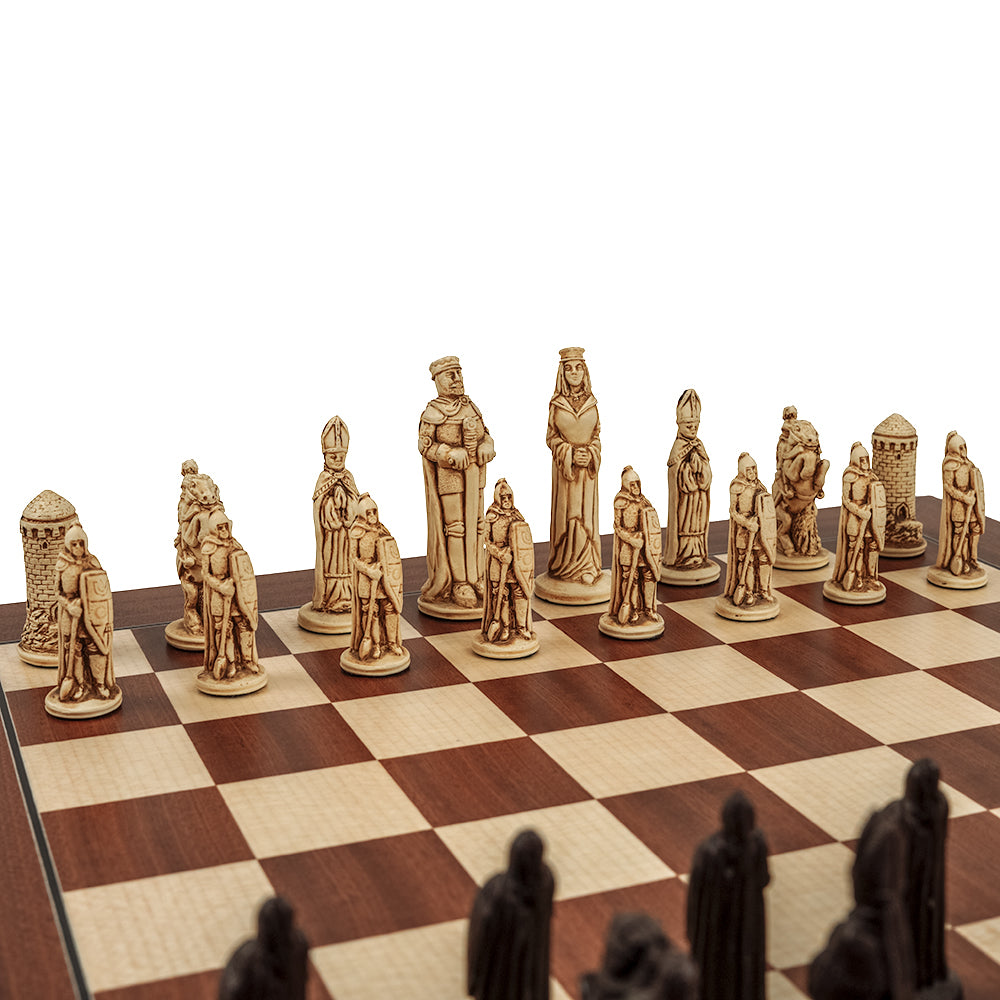 Richard the Lionheart chess pieces