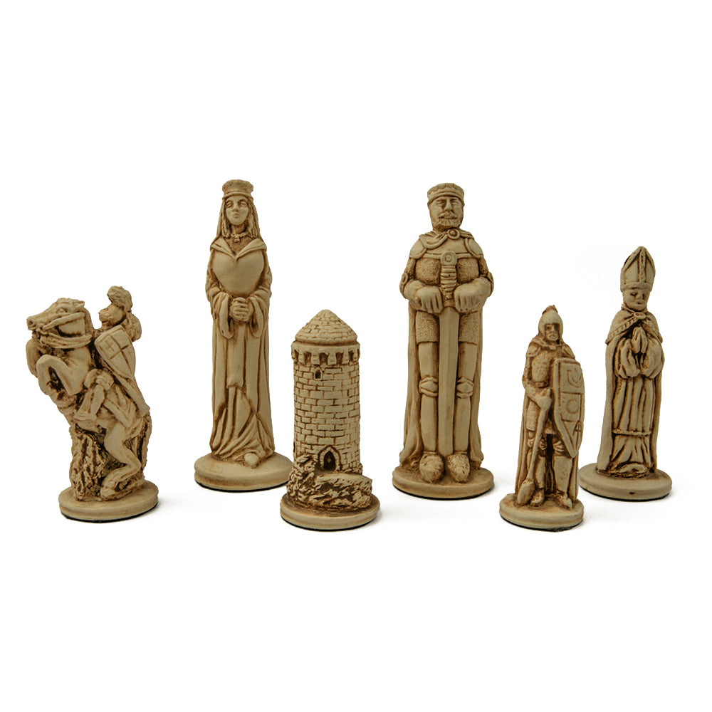 Richard the Lionheart chess pieces