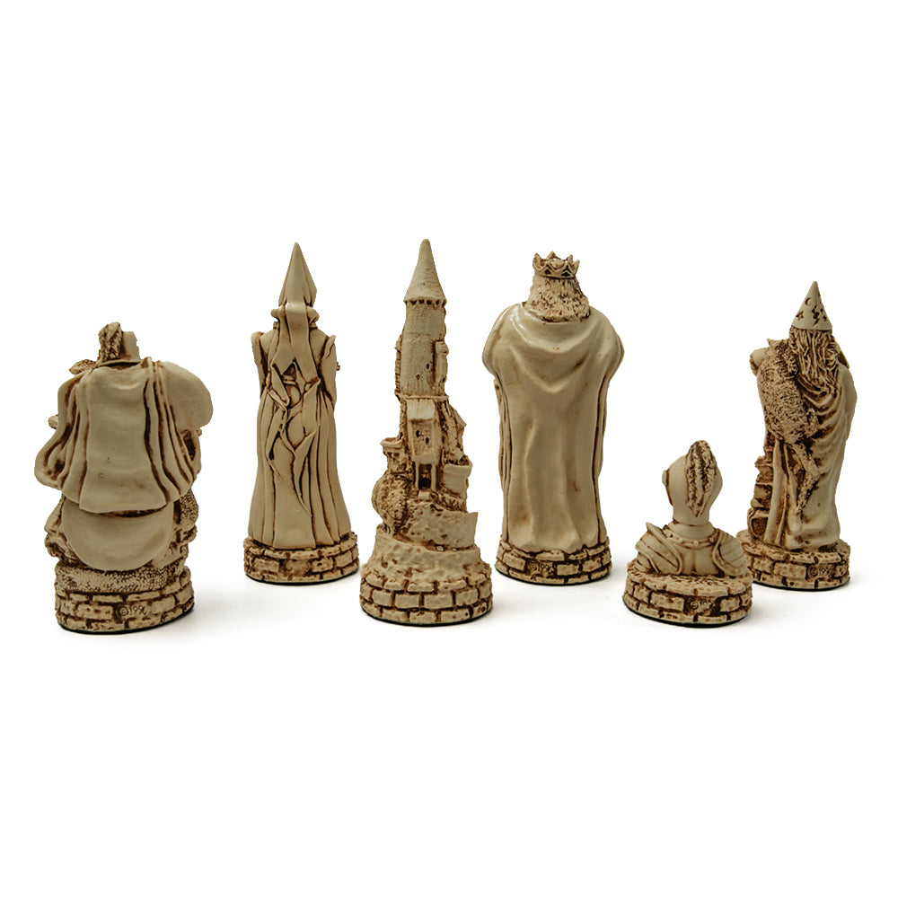 King Arthur chess pieces