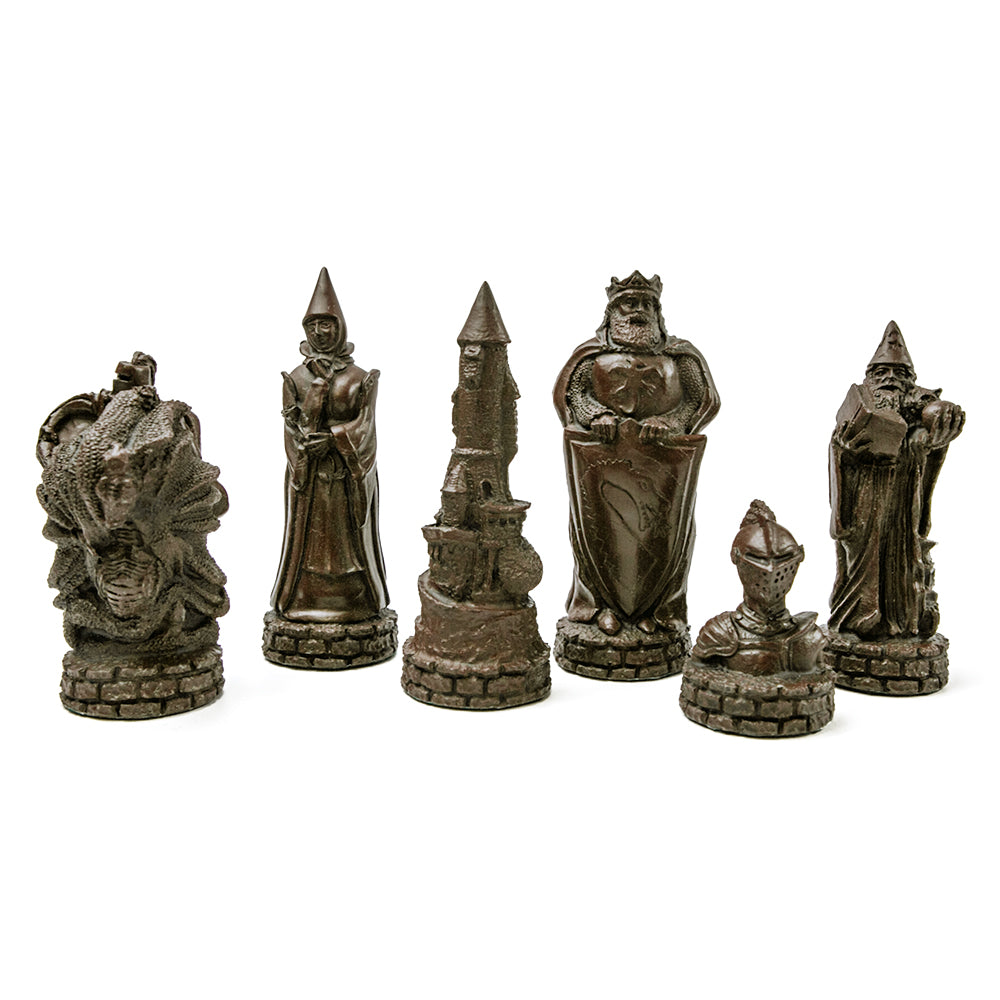 King Arthur chess pieces
