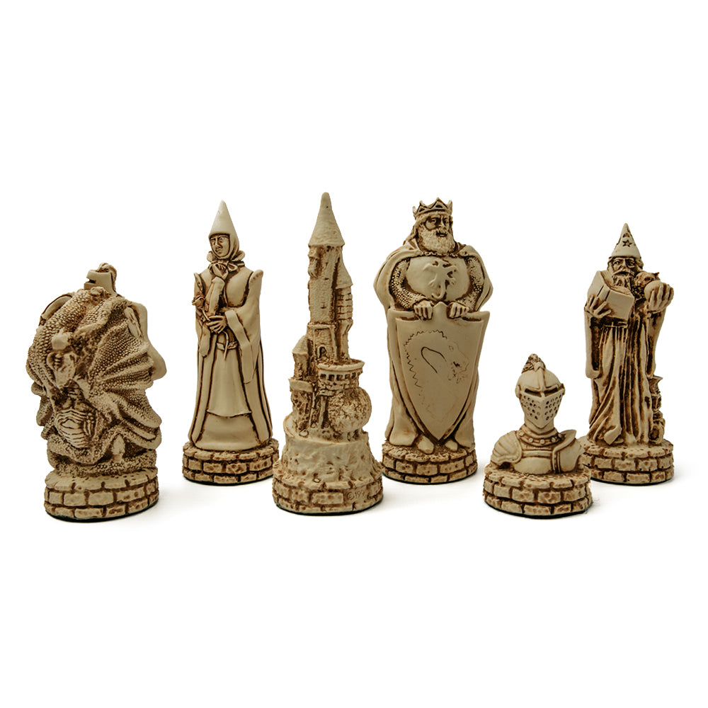 King Arthur chess pieces