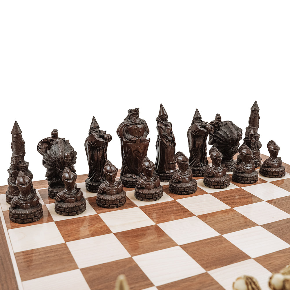 King Arthur chess pieces