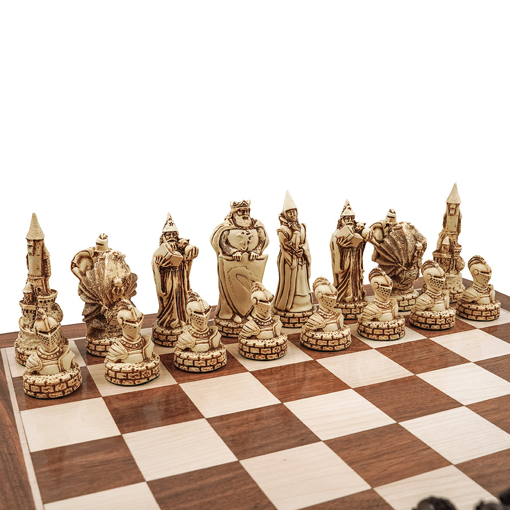 King Arthur chess pieces