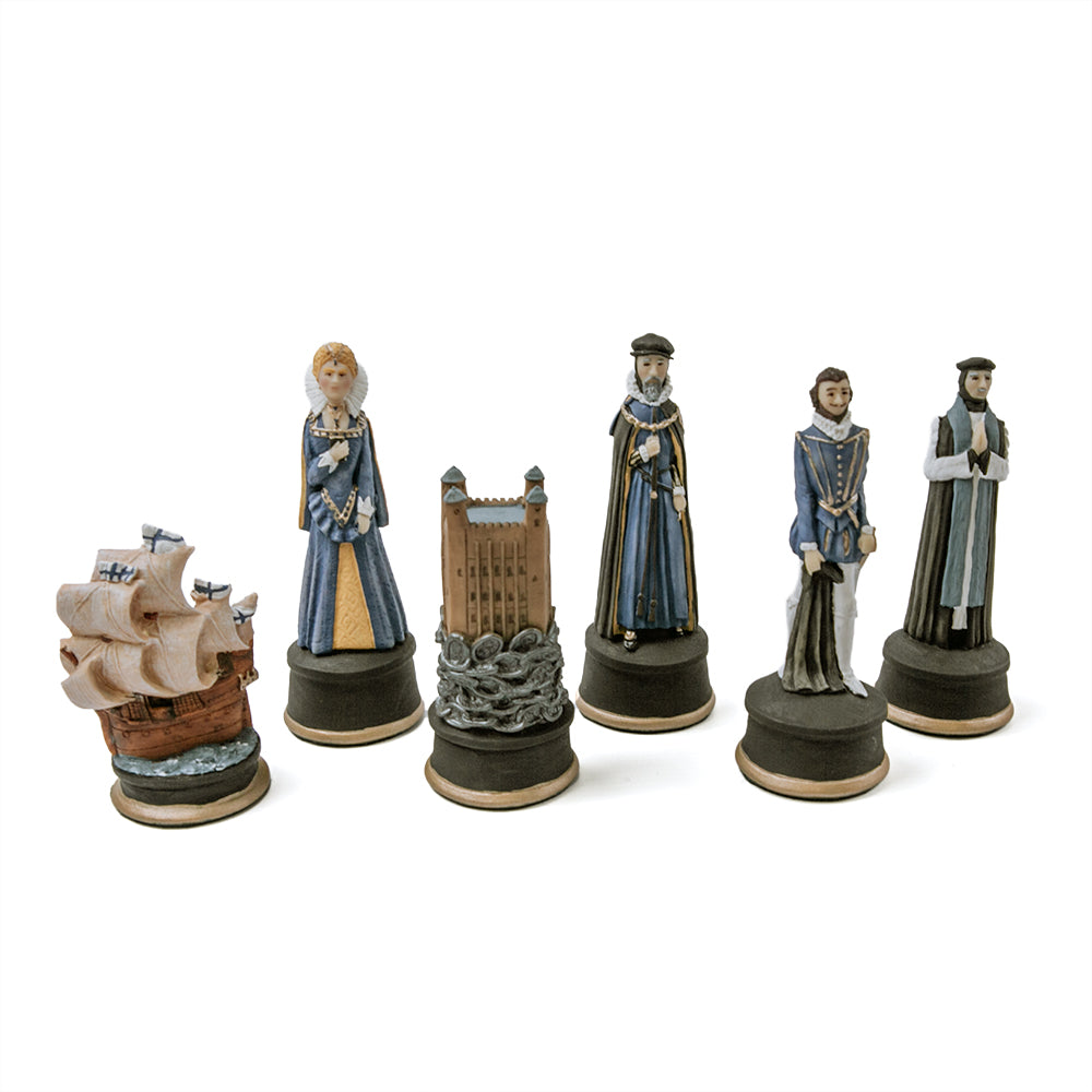 Elizabethan chess pieces
