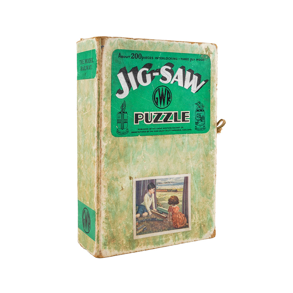 Chad Valley GWR Interlocking Wooden Jigsaw - 1935-39