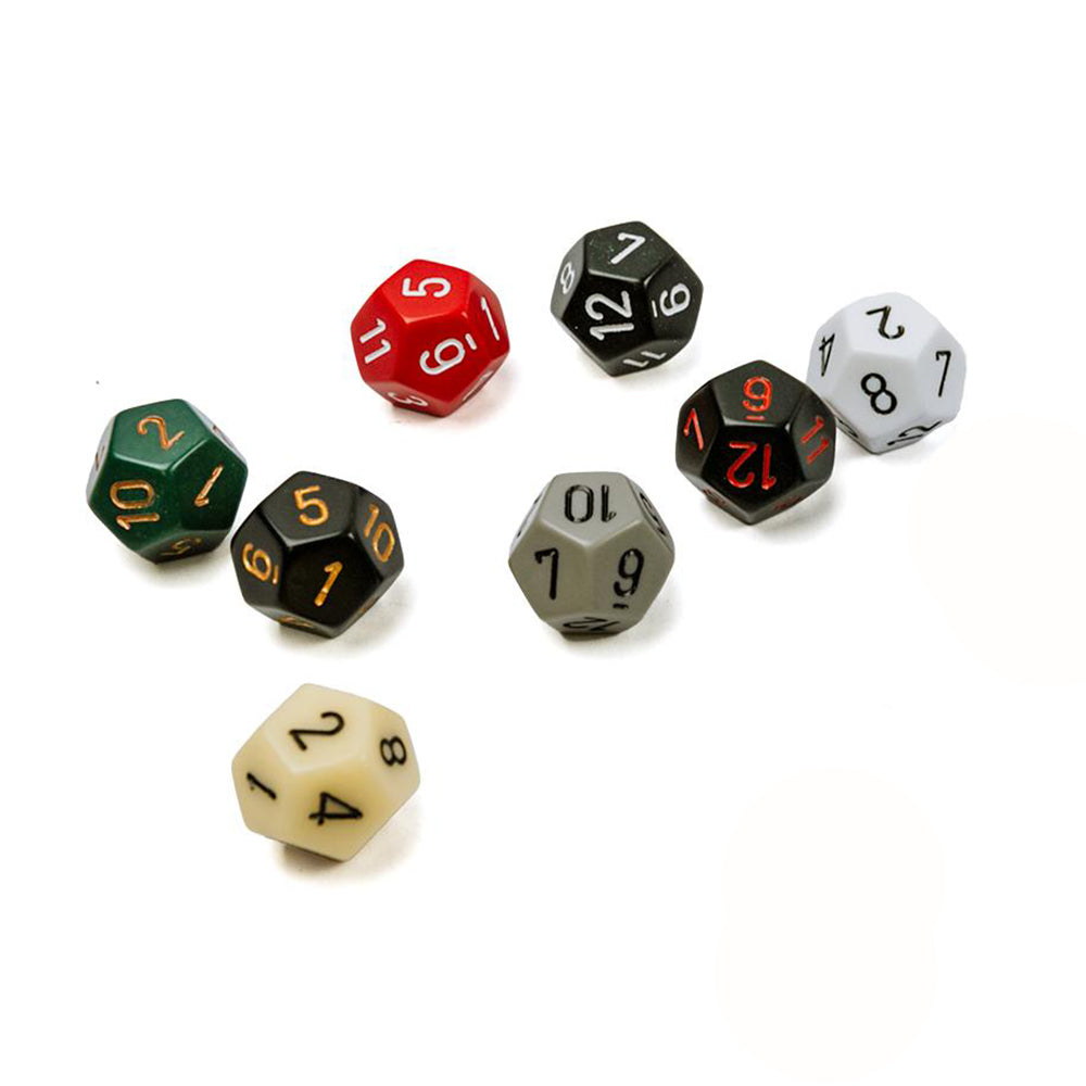 D4) four-sided dice