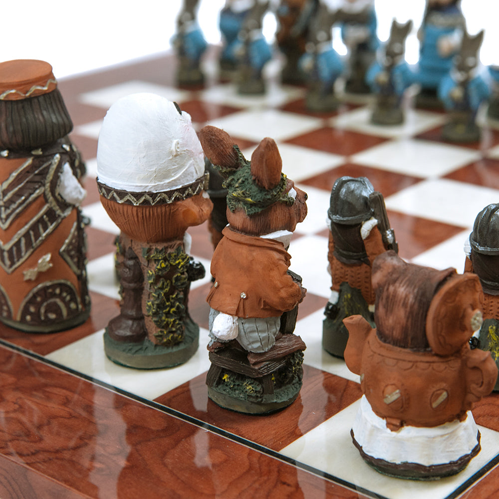 Radley high gloss chess board: ash and erable (18")