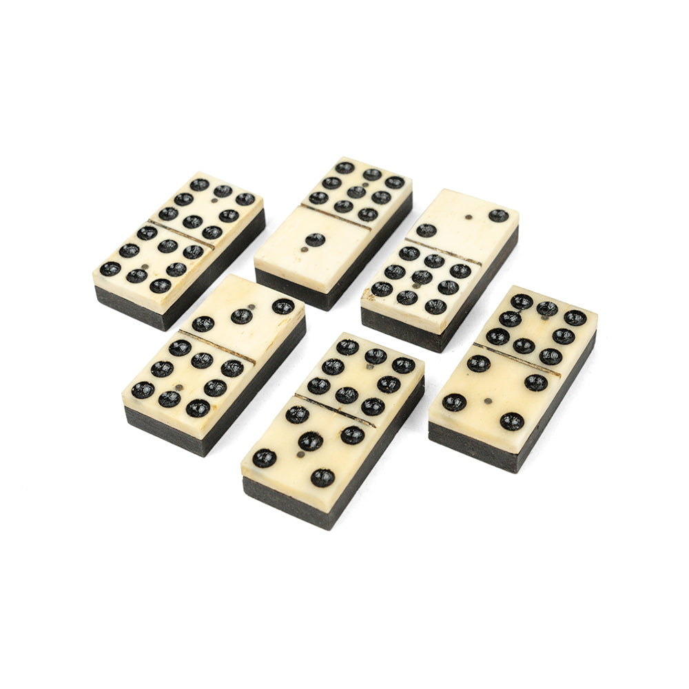 Small Double Nine Dominoes - 1880s