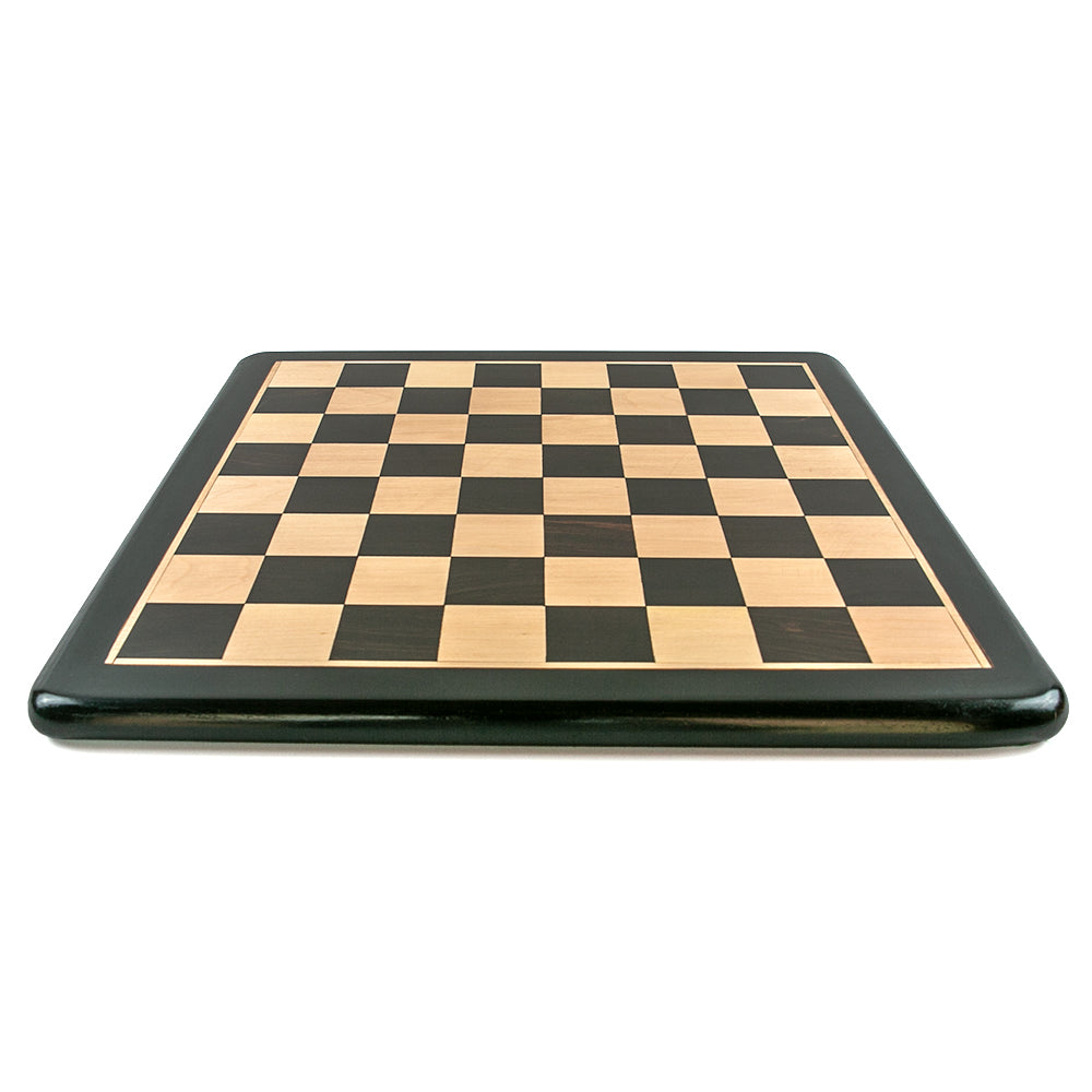 Kingston chess board: ebony and maple