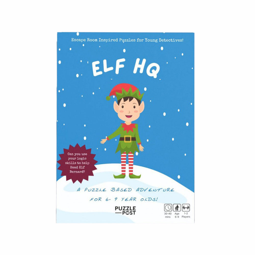 Elf HQ: an escape room in an envelope