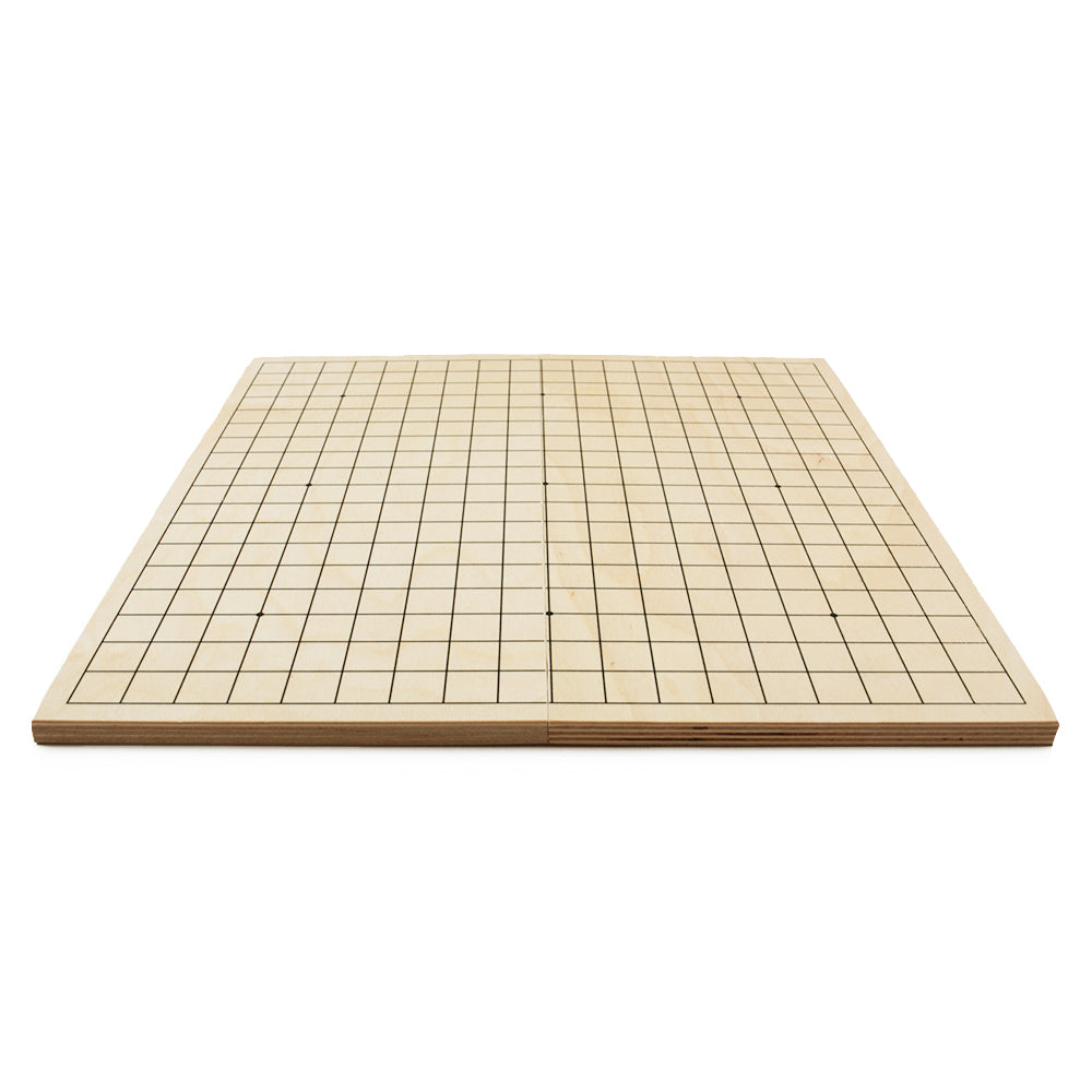 Folding go board: plywood