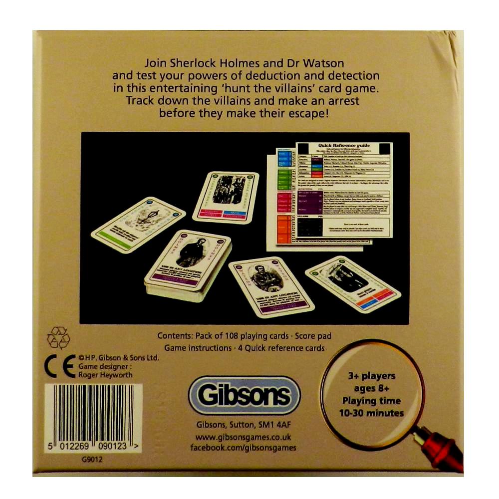 Game back cover