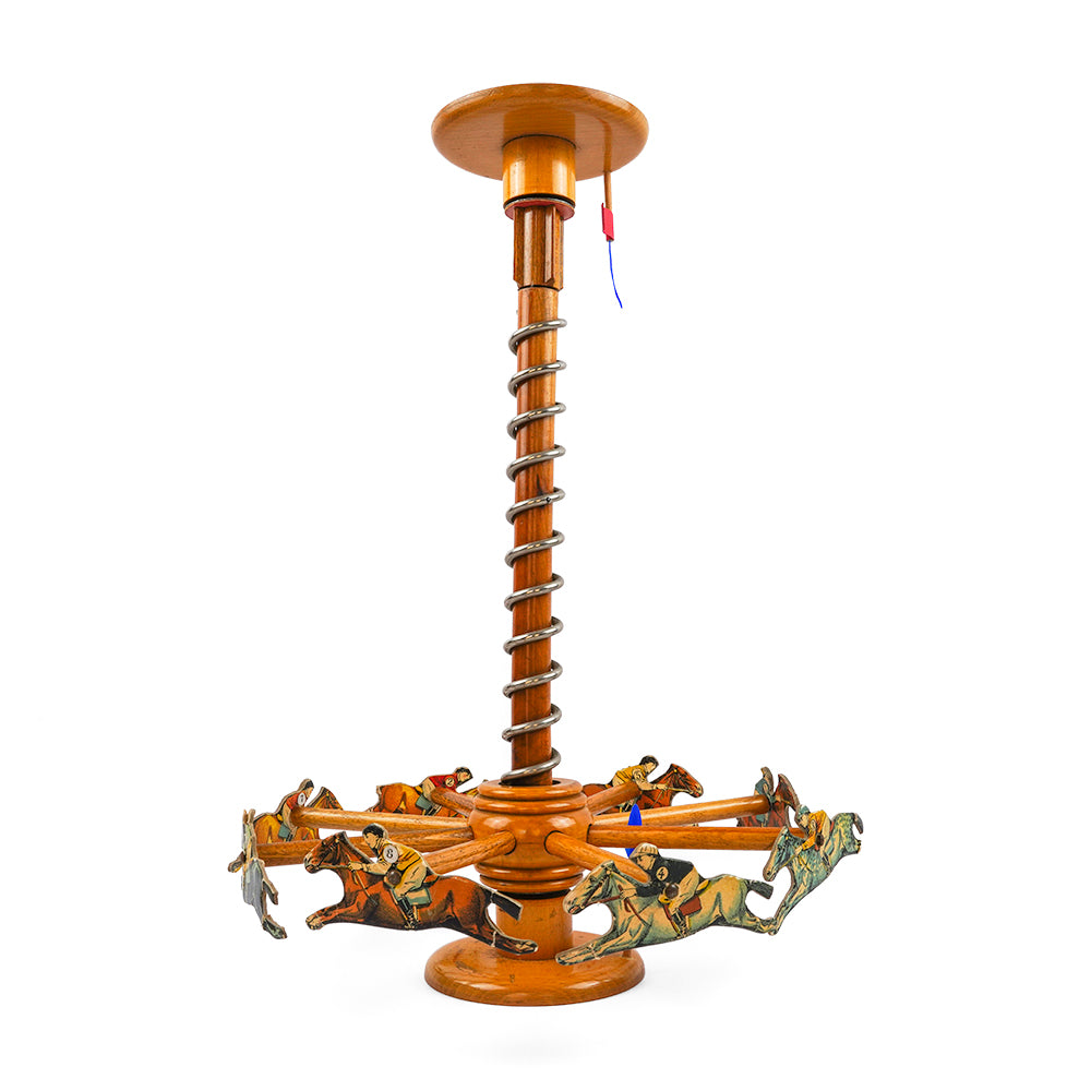 Grand Prix Merry Go Round Race Game - Circa 1900