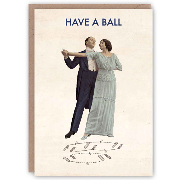 Have a ball greeting card