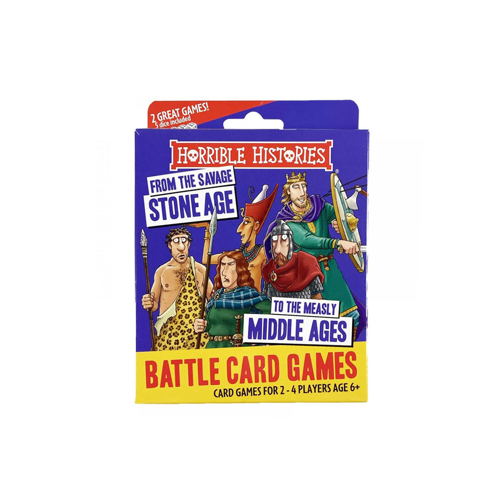 Horrible Histories battle card games: savage stone age to the measly middle ages