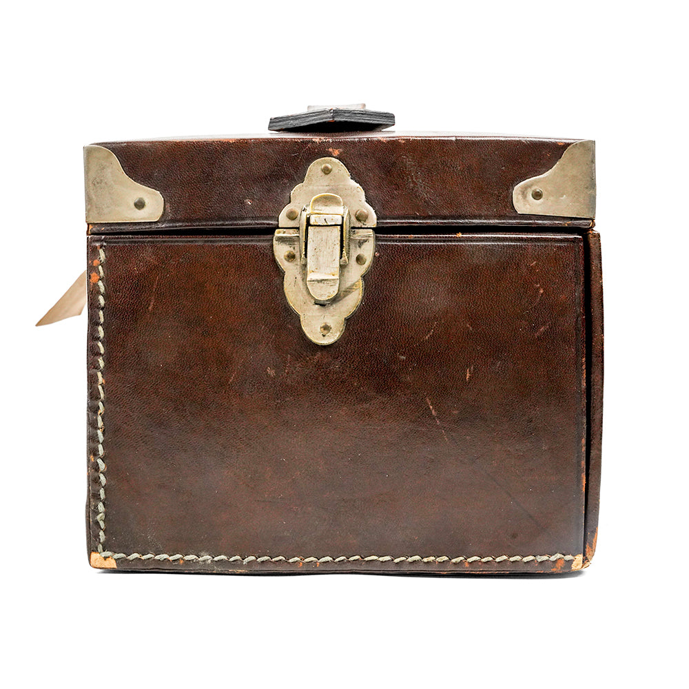 Leather Cased 5 Drawer Mah Jong - 1930s