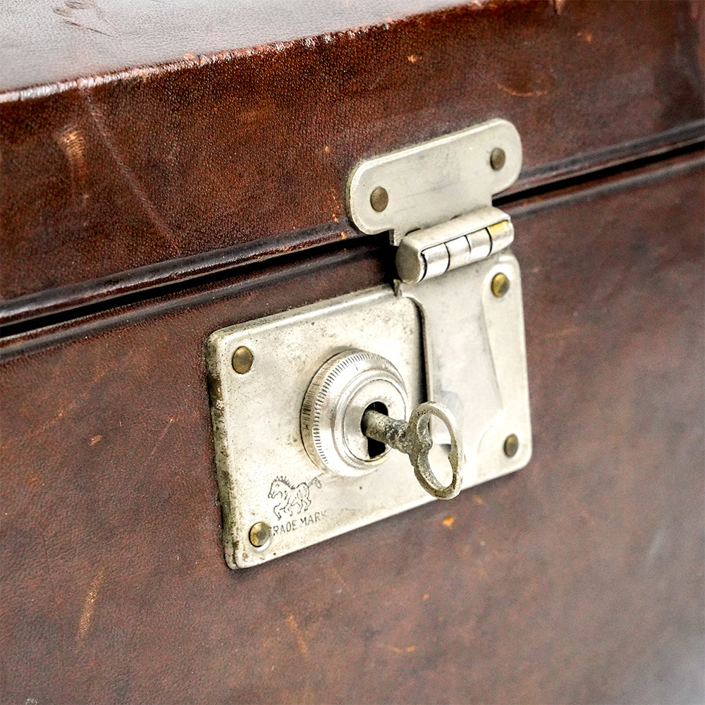 Leather Cased 5 Drawer Mah Jong - 1930s