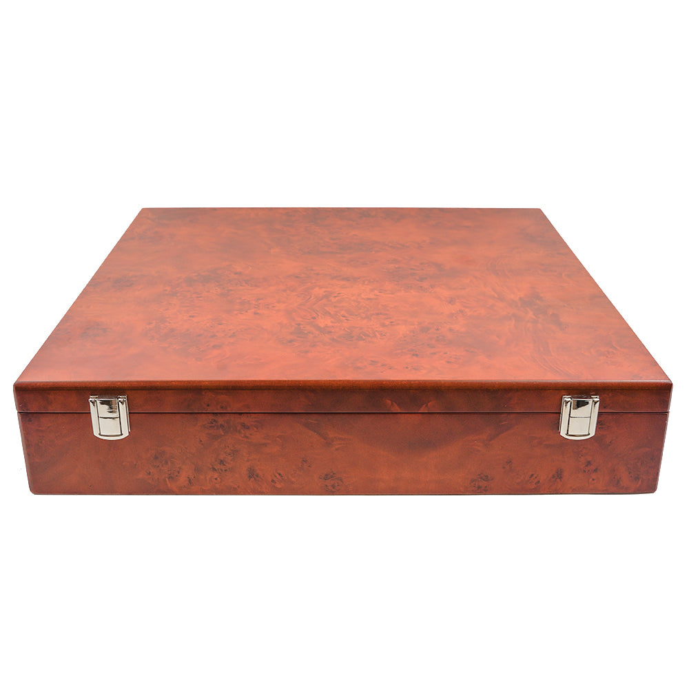 Linacre chess pieces: Russian Staunton style in triple-weighted rosewood and boxwood