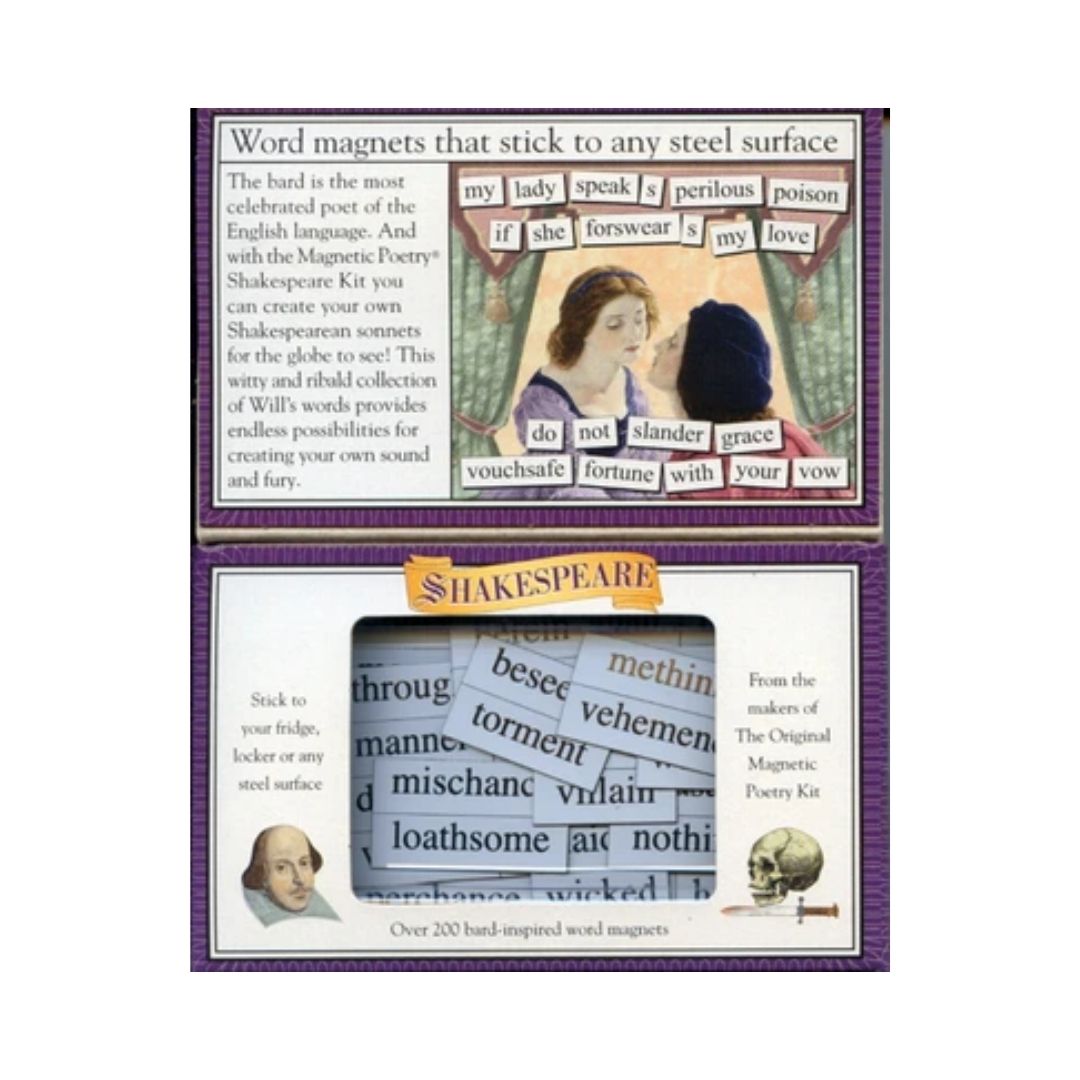 Shakespeare Magnetic Poetry